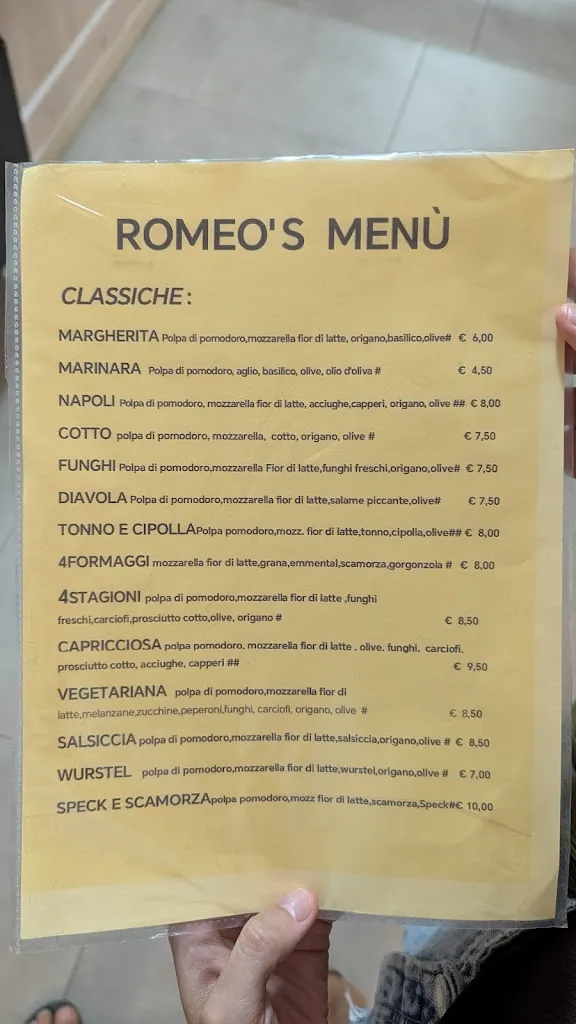Menu_Romeo's_Melpignano_image_2