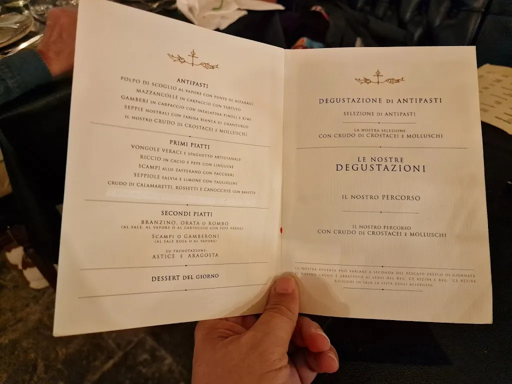 Menü_Marina Di Santospirito_Carraia_Bild_2