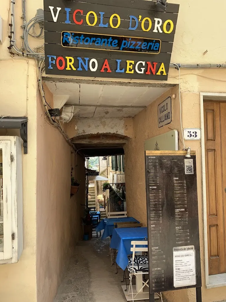 Vicolo D'oro restaurant in Capoliveri