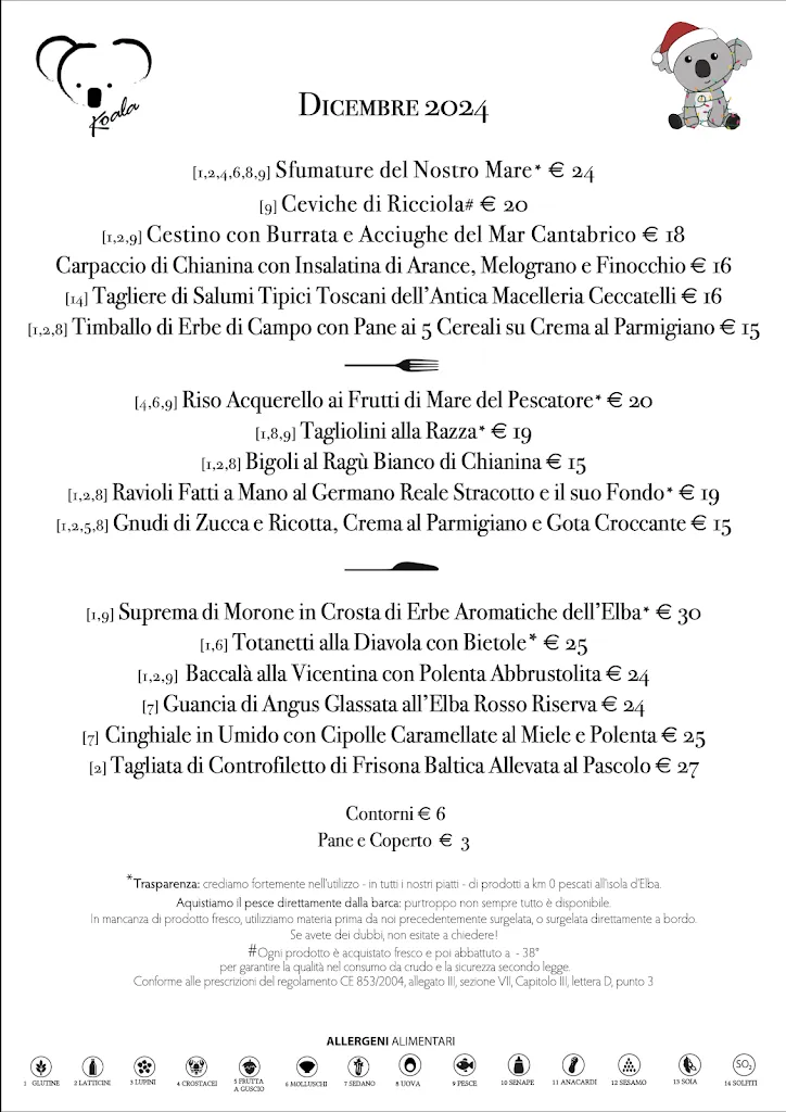 Menu_Ristorante Koala_Capoliveri_image_1