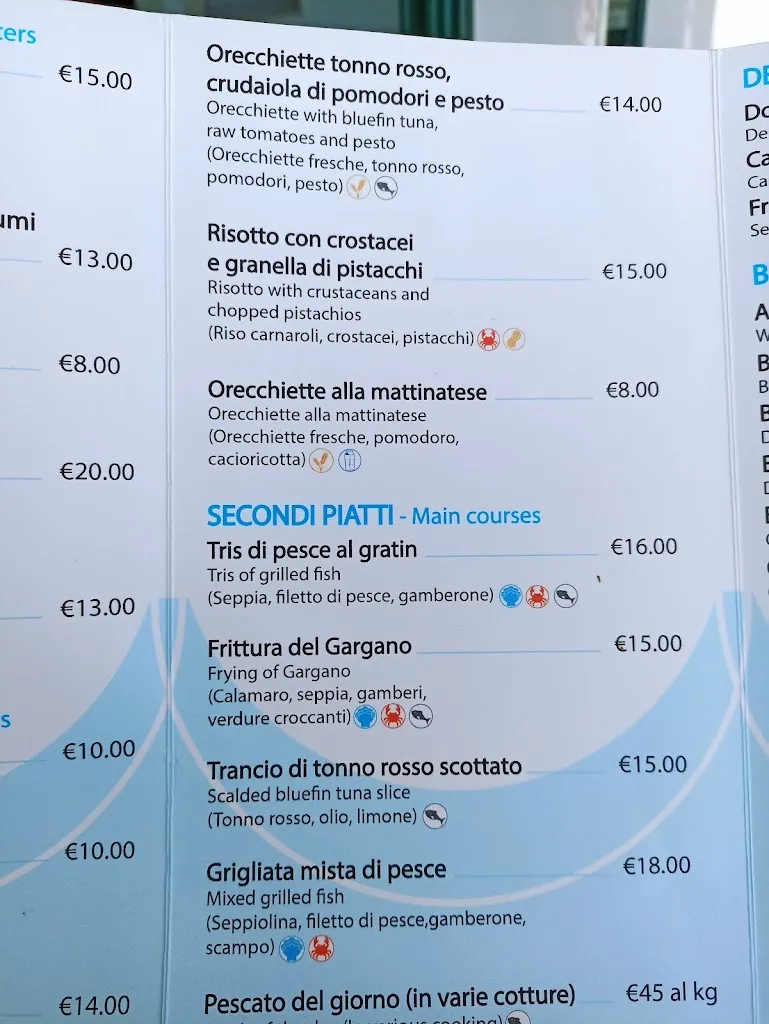 Menu_Ristorante La Veranda Mattinata_Mattinata_image_4
