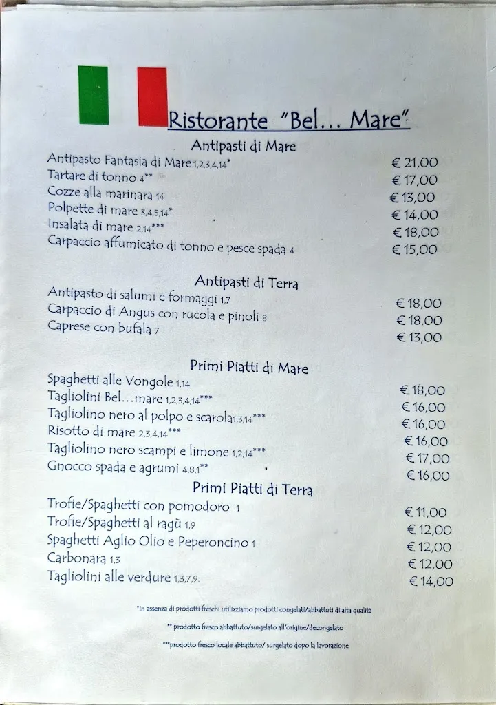 Menu_Bel... Mare_Capoliveri_image_1