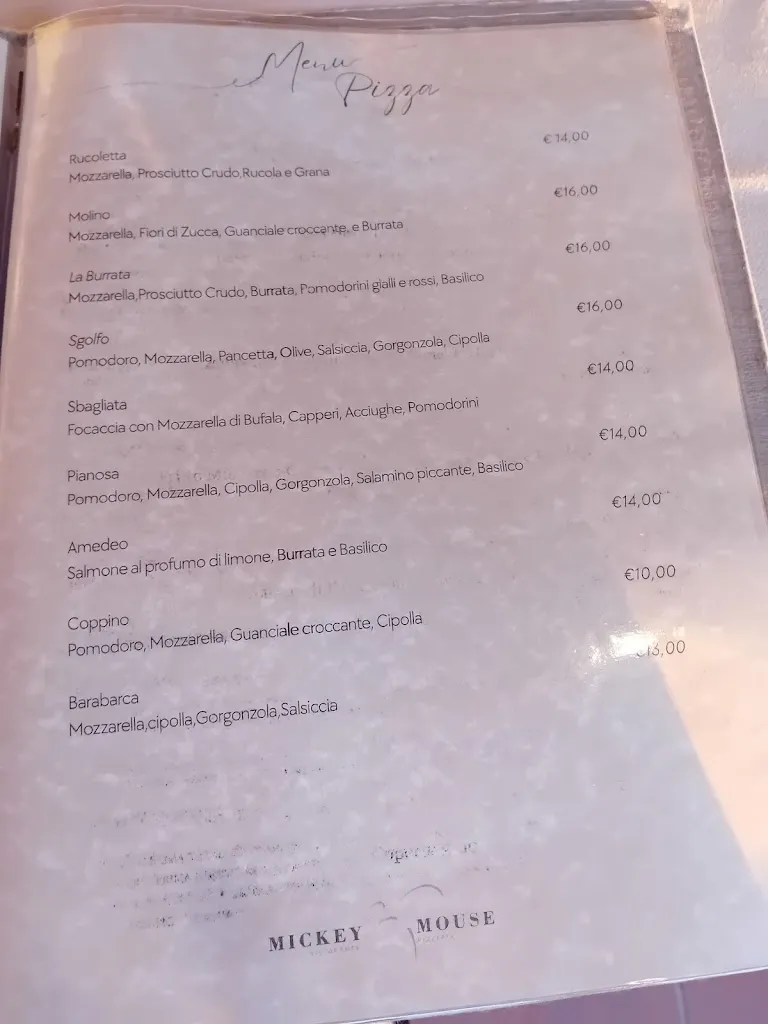 Menu_Mickey Mouse_Capoliveri_image_1