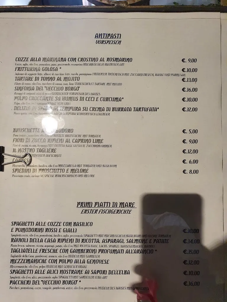 Menu_Il Vecchio Borgo_Capoliveri_image_2
