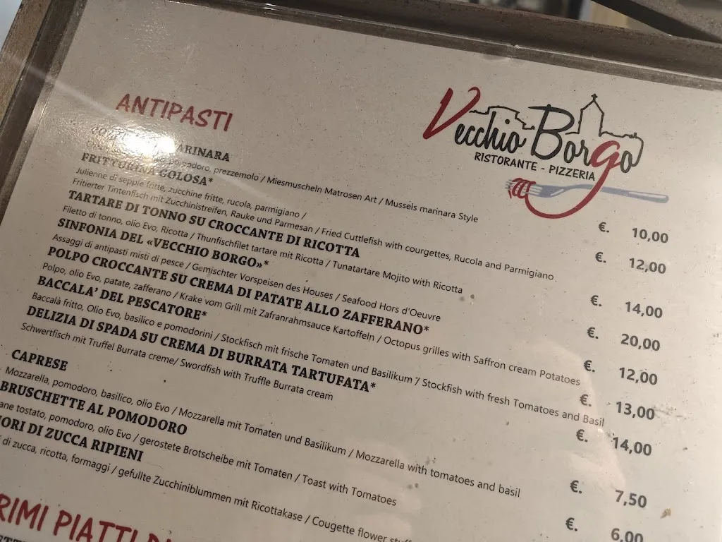 Menu_Il Vecchio Borgo_Capoliveri_image_4