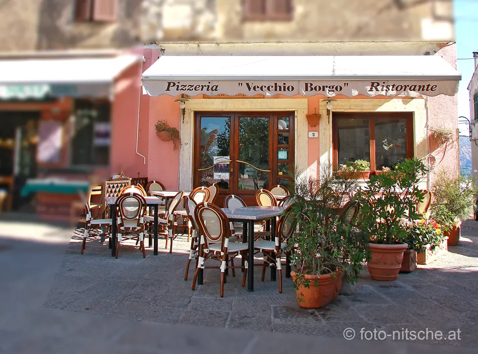 Il Vecchio Borgo restaurant in Capoliveri