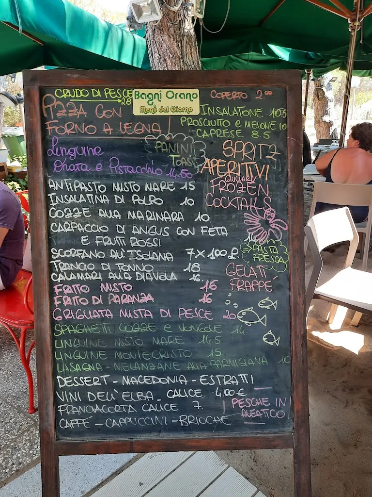 Menu_Bagni Orano Ristorante e Stabilimento Balneare_Capoliveri_image_2