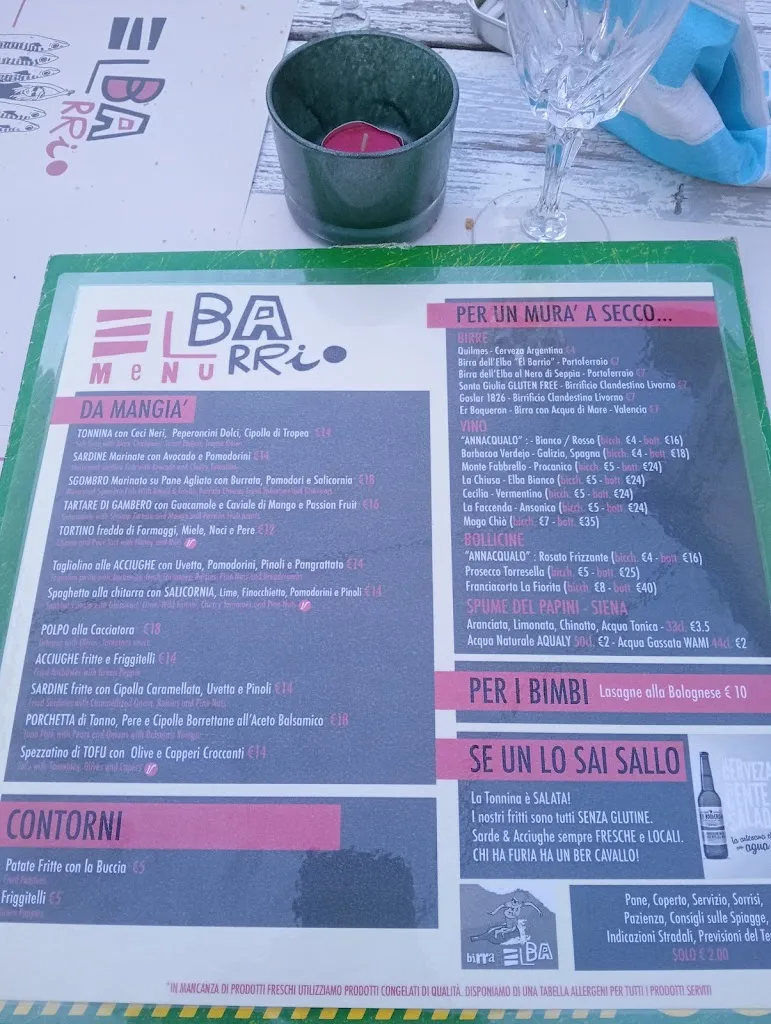 Menu_El Barrio Bottega_Bistrot_Capoliveri_image_4