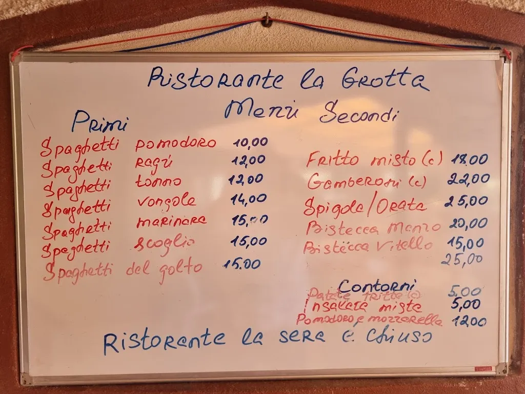 Menu_Bar Ristorante La Grotta_Capoliveri_image_2