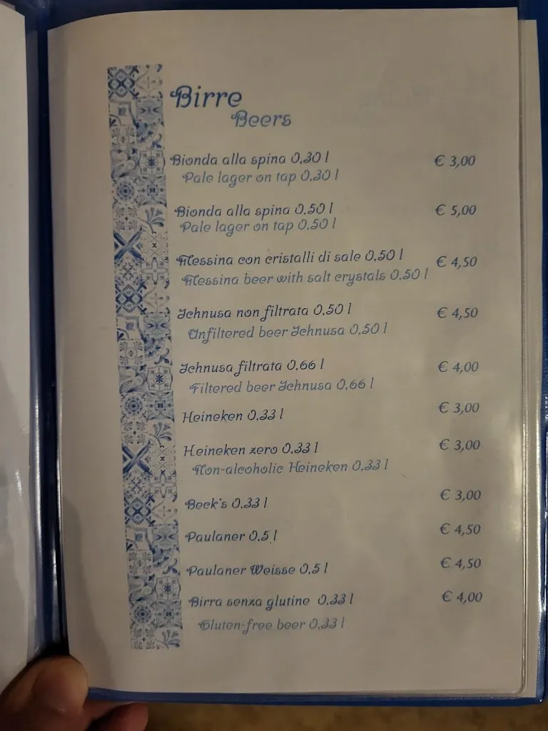 Menu_Ristorante Del Capriccio_Mattinata_image_1