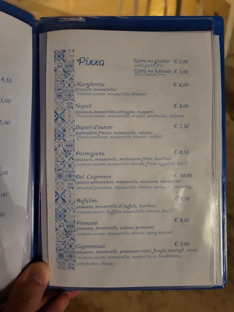 Menu_Ristorante Del Capriccio_Mattinata_image_2