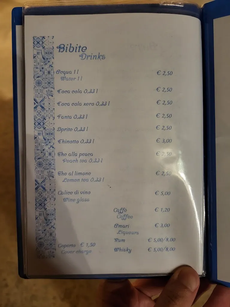 Menu_Ristorante Del Capriccio_Mattinata_image_4