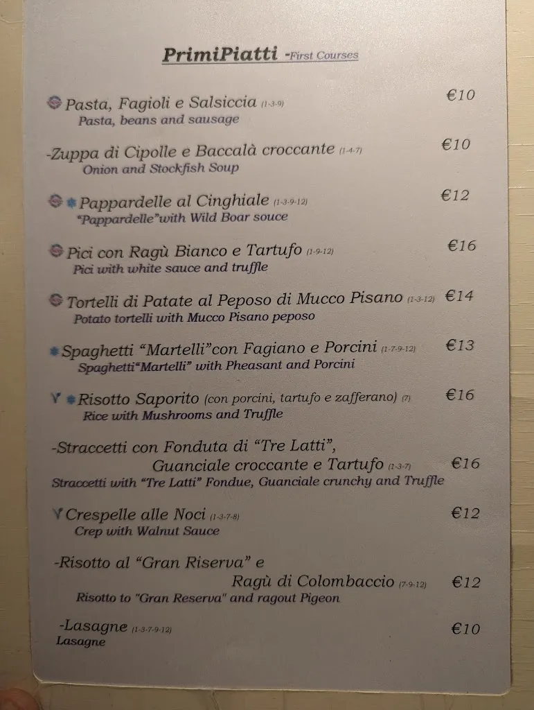 Menu_L'Osteria del Pinzagrilli e B e B Il sogno del Pinzagrilli_Casale Marittimo_image_2