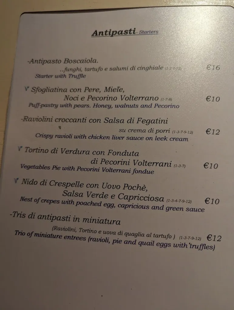 Menu_L'Osteria del Pinzagrilli e B e B Il sogno del Pinzagrilli_Casale Marittimo_image_4