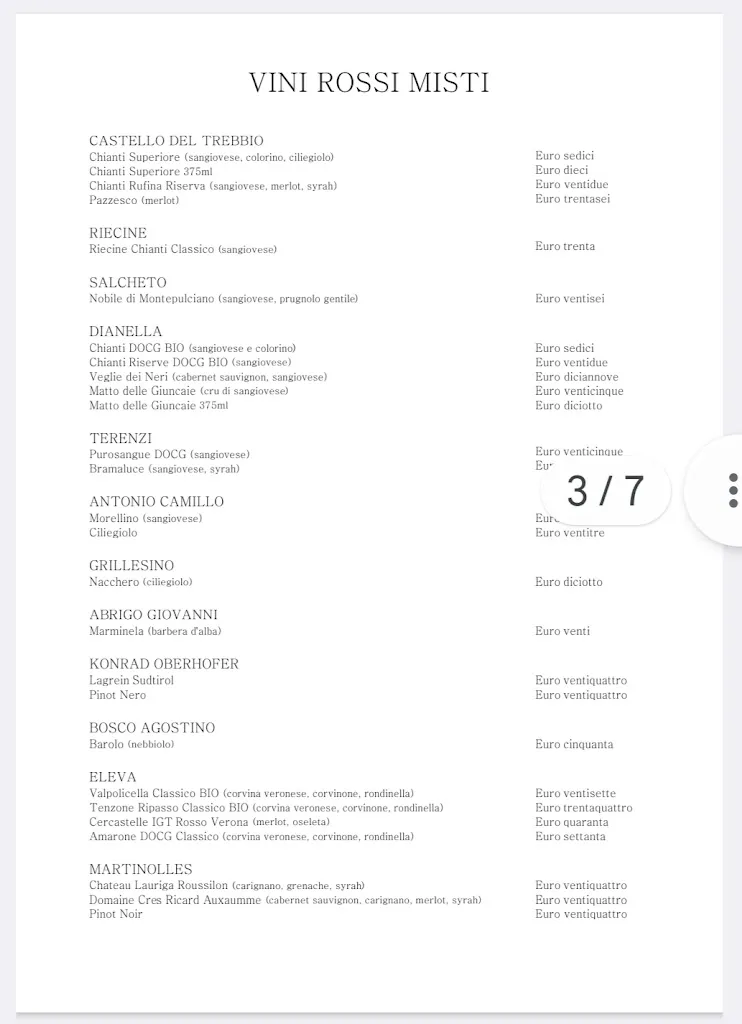 Menu_X Bocca Di Bacco_Cascina_image_1