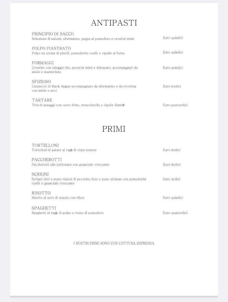 Menu_X Bocca Di Bacco_Cascina_image_4