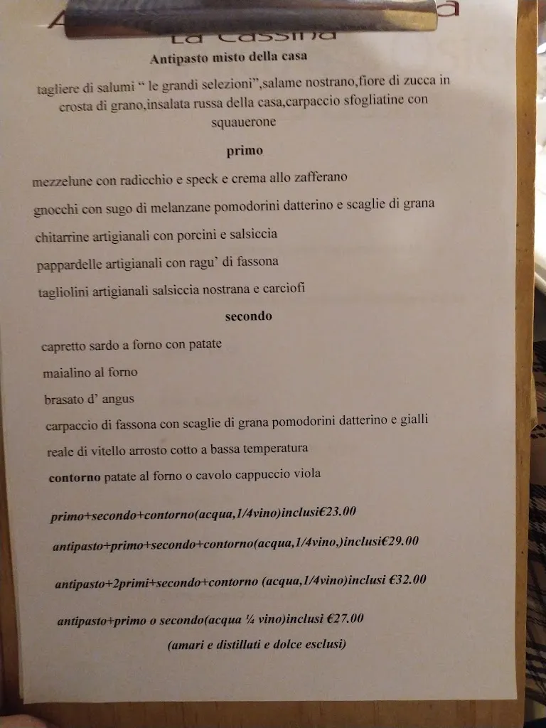 Menu_Antica Osteria La Cassina_Cascina_image_2