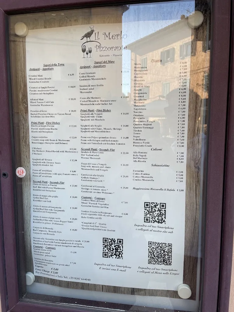 Menu_Ristorante il MERLO | Ristorante Casciana Terme_Casciana Terme_image_2