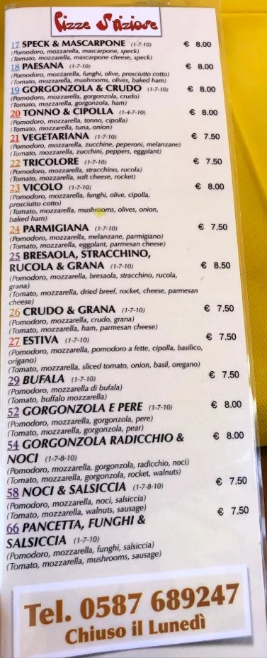 Menu_Pizzeria Il Vicolo_Casciana Terme_image_4