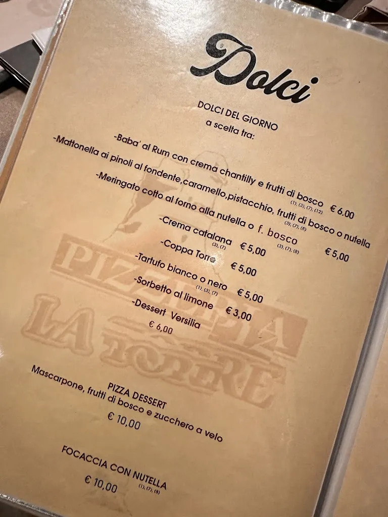 Menu_Pizzeria La Torre_Carrara_image_1