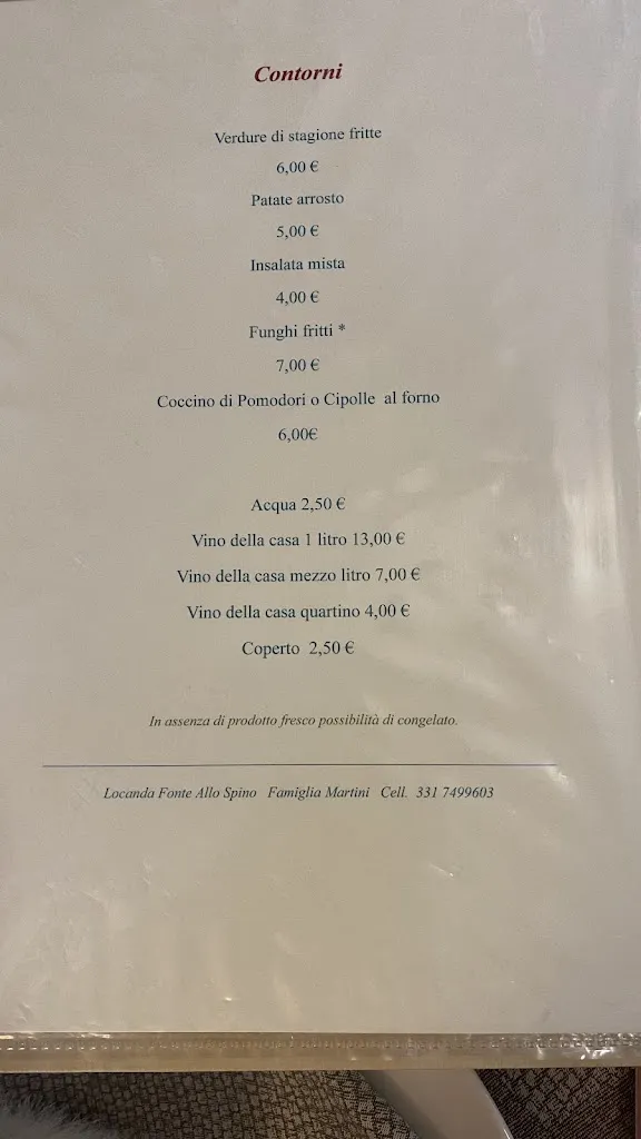 Menu_Locanda Fonte allo Spino_Castel San Niccolò_image_1