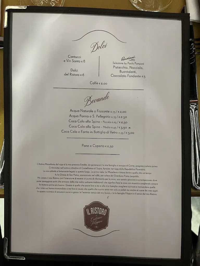 Menu_Il Ristoro di Cristiano Filippini_Castelfranco di Sopra_image_4