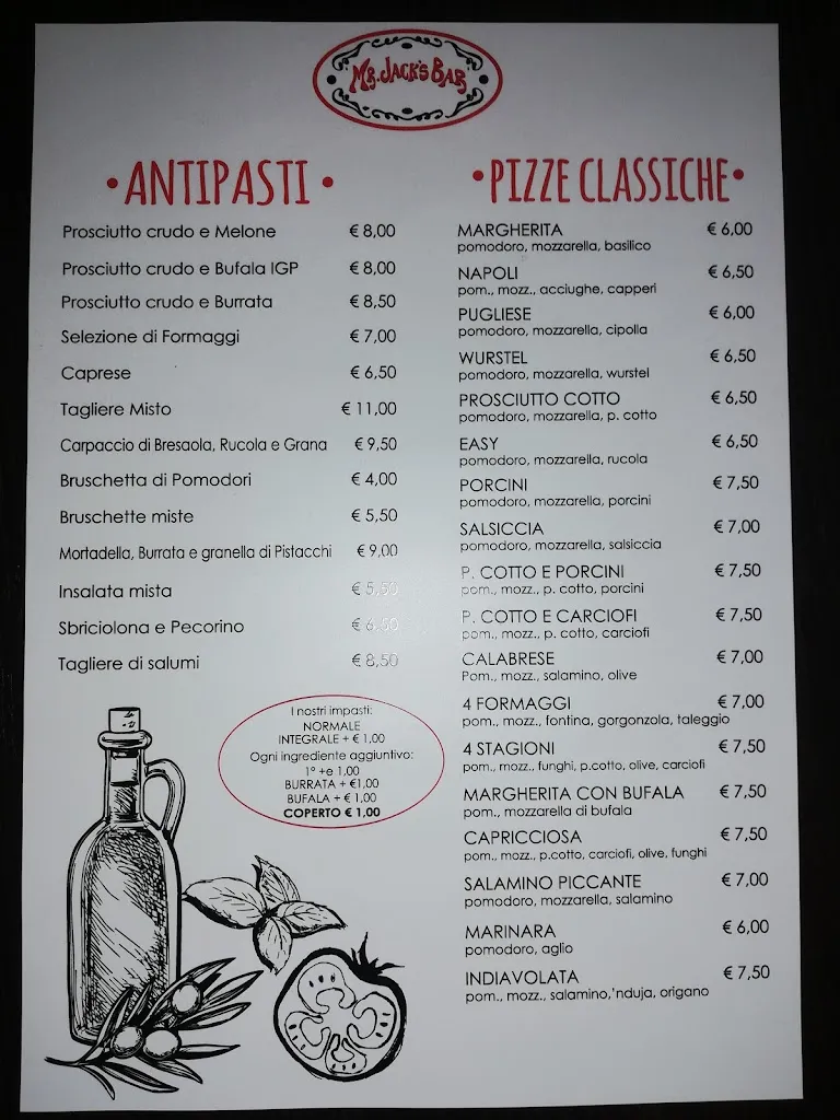 Menu_Mr jack's bar_Castelfranco di Sopra_image_3