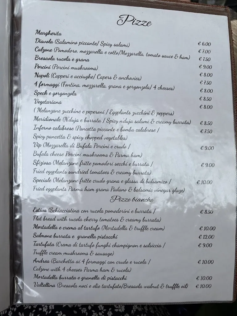 Menu_Ristorante Pizzeria Andrea_Castelfranco di Sopra_image_3