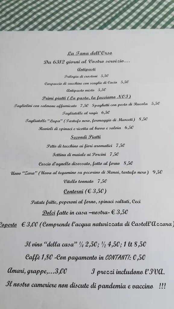 Menu_Ristorante La Tana Dell'Orso_Castell'Azzara_image_3