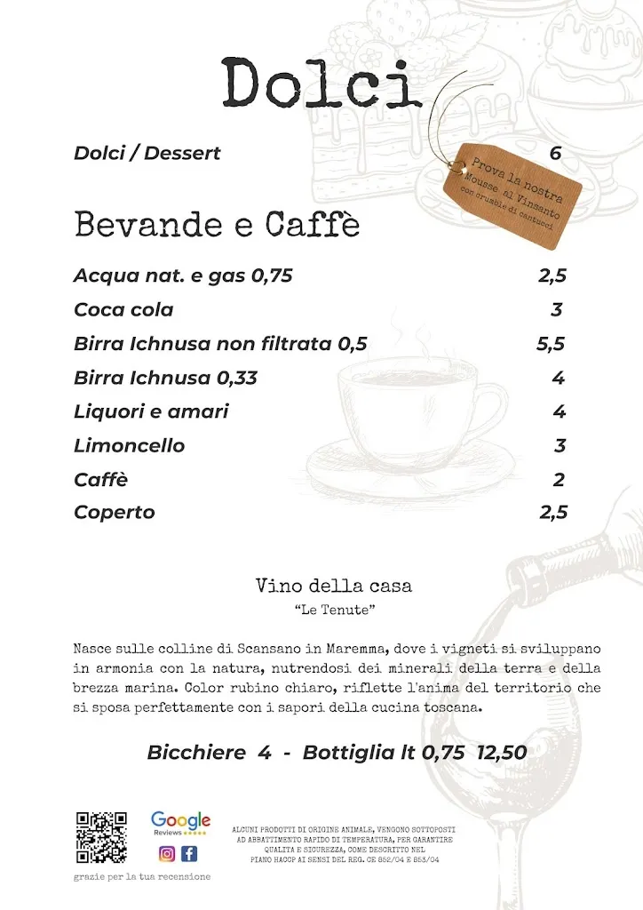 Menu_Frai La Trattoria_Castelfiorentino_image_4