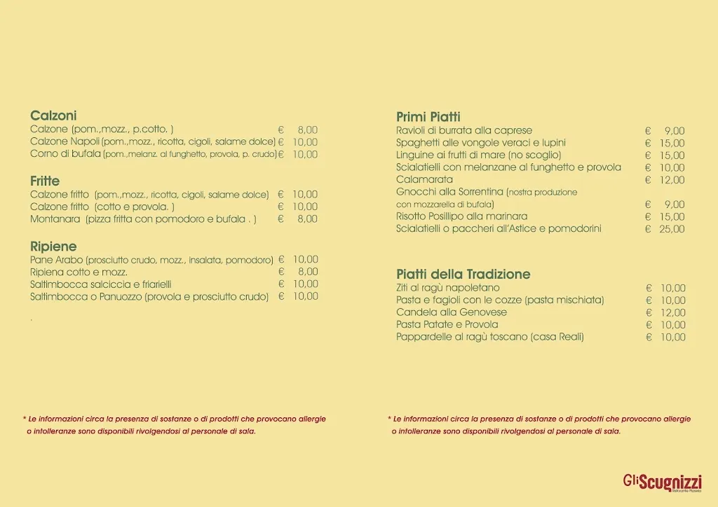 Menü_Gli Scugnizzi Pizza_Castelfiorentino_Bild_2