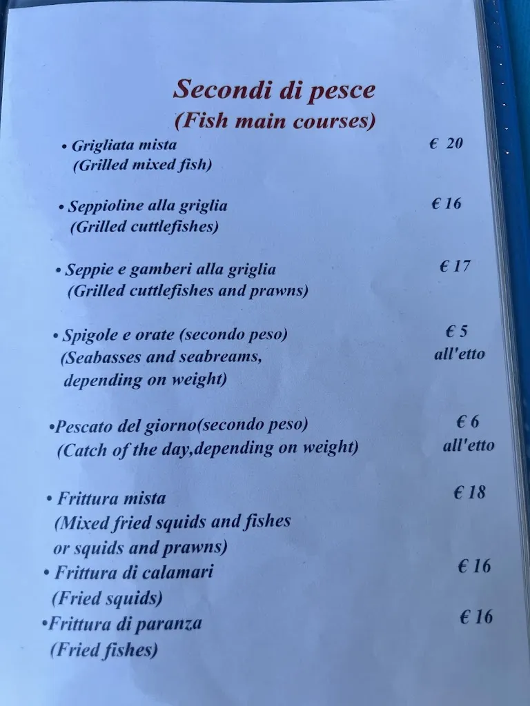 Menu_Trattoria da Lorenzo_Mattinata_image_2