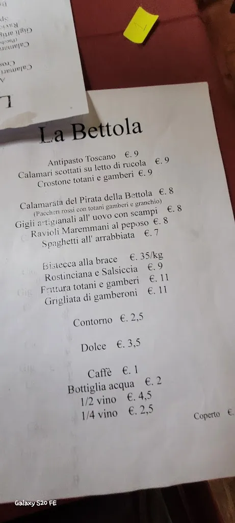 Menu_Casa Vacanze Colline Toscane_Castelfranco di Sotto_image_2