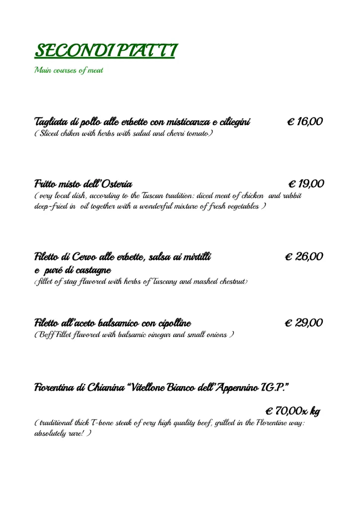 Menu_Osteria alla Piazza_Castellina in Chianti_immagine_1