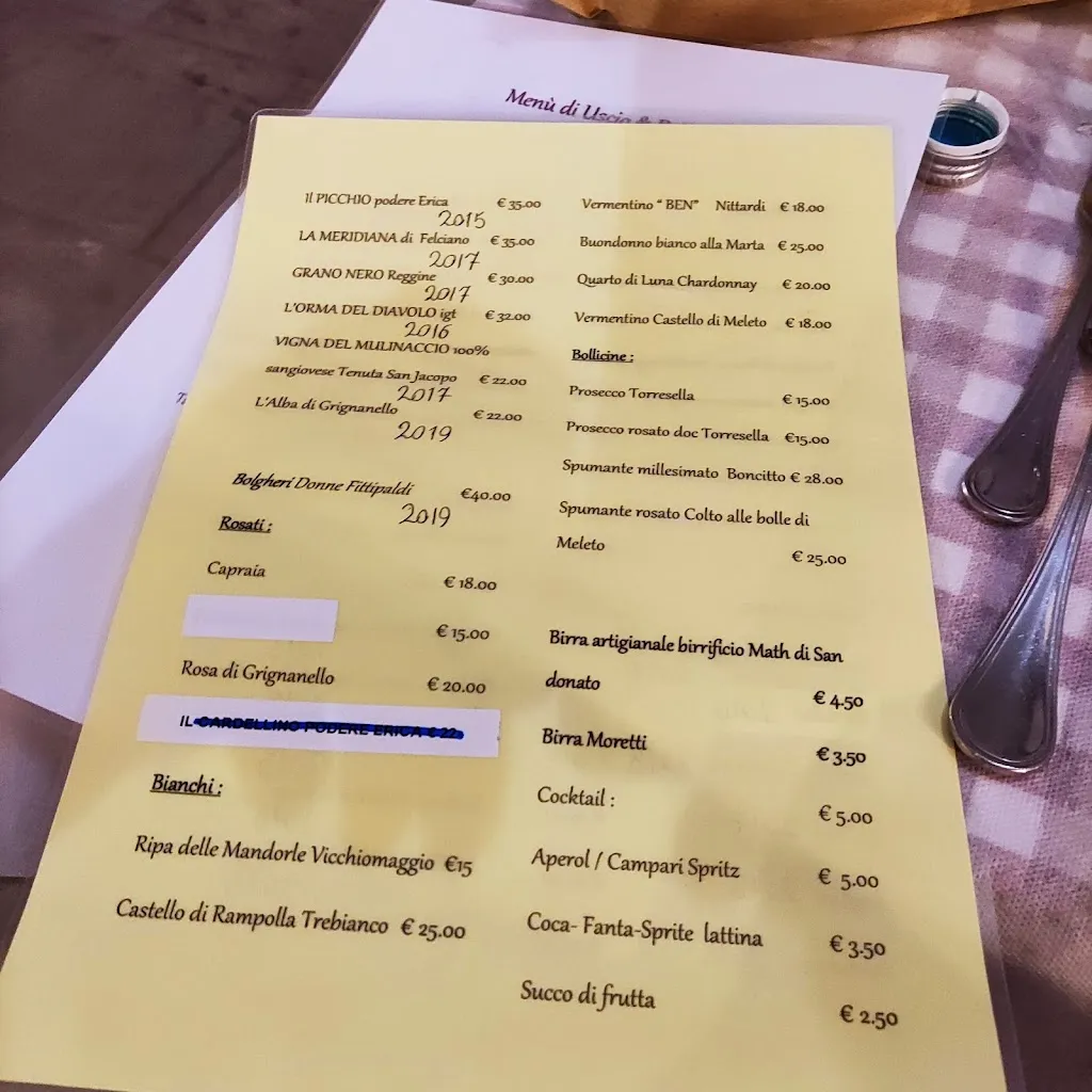 Menu_Osteria Uscio & Bottega_Castellina in Chianti_image_4