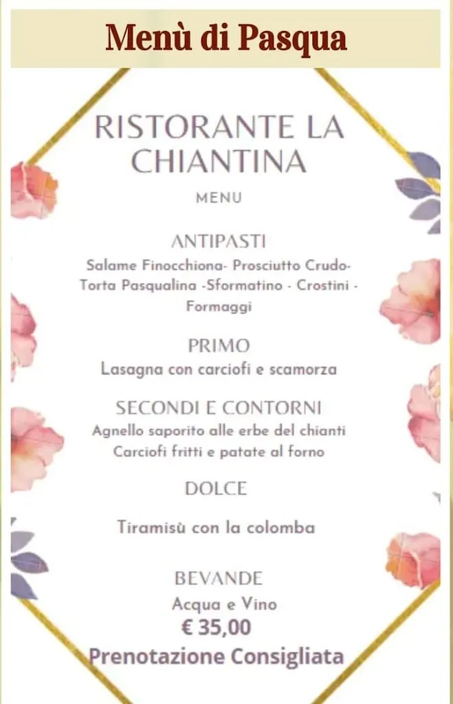 Menu_La Chiantina bar bistrò  nuova sede_Castellina in Chianti_image_1