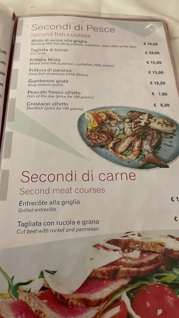 Menu_Trattoria Pizzeria Serafino_Mattinata_image_1