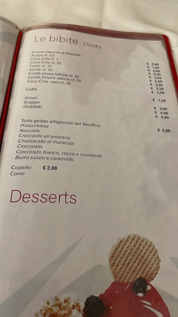 Menu_Trattoria Pizzeria Serafino_Mattinata_image_2