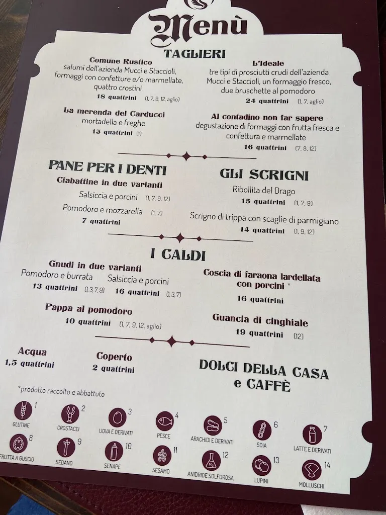 Menu_La Tana del Drago_Castagneto Carducci_image_3
