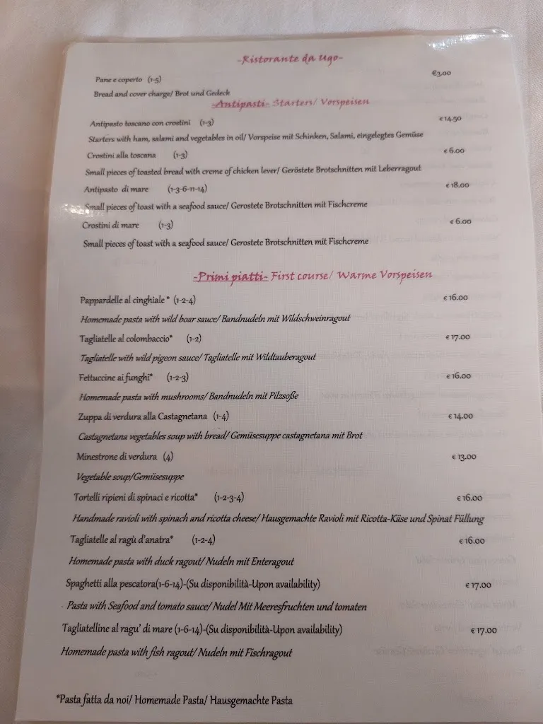 Menu_Ristorante da Ugo_Castagneto Carducci_image_2