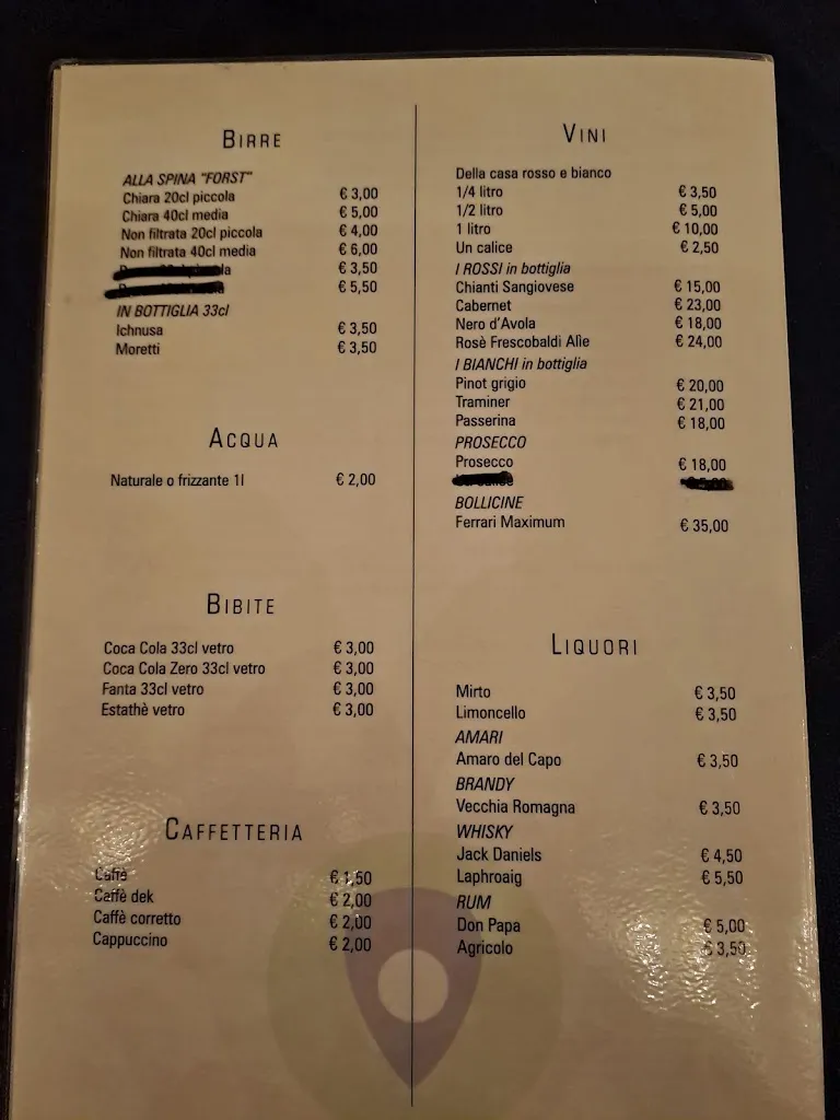 Menu_Pizzeria Il Punto_Castelnuovo di Val di Cecina_image_2