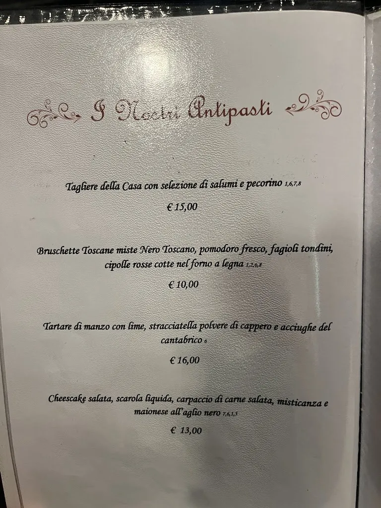 Menu_Osteria Pizzeria le 4 lire_Castiglion Fibocchi_immagine_3