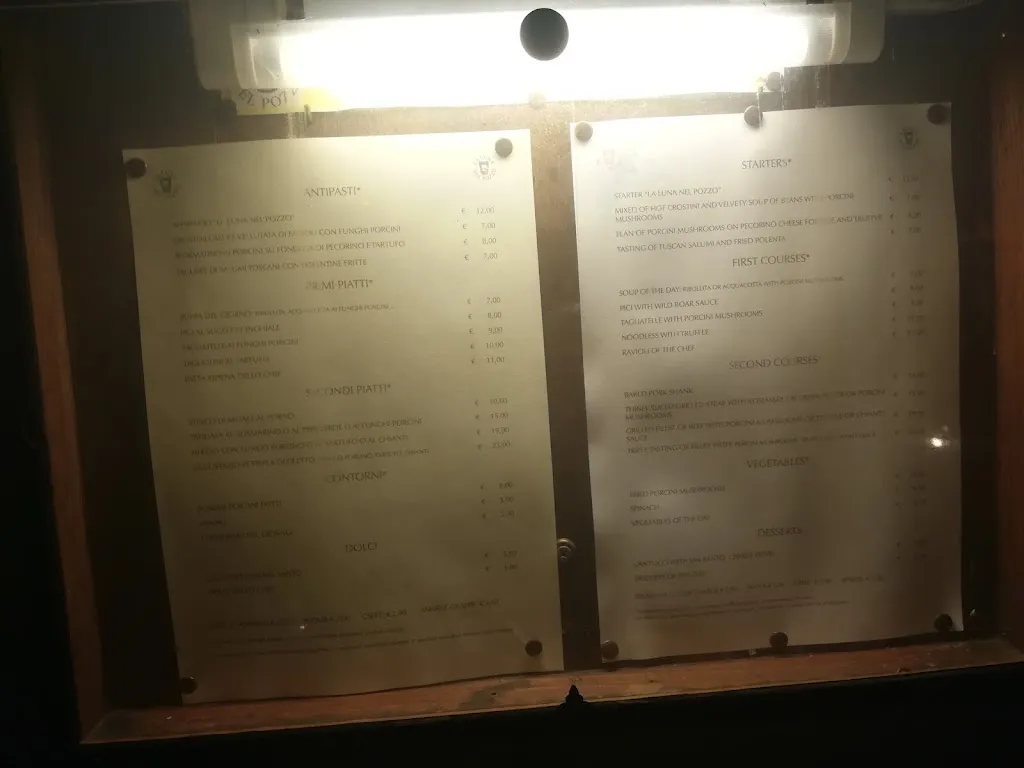 Menu_LA LUNA NEL POZZO Castiglion Fibocchi _Castiglion Fibocchi_immagine_3