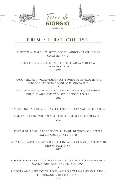 Menu_Terre di GIORGIO - Agriturismo con Cucina_Castiglione d'Orcia_image_1