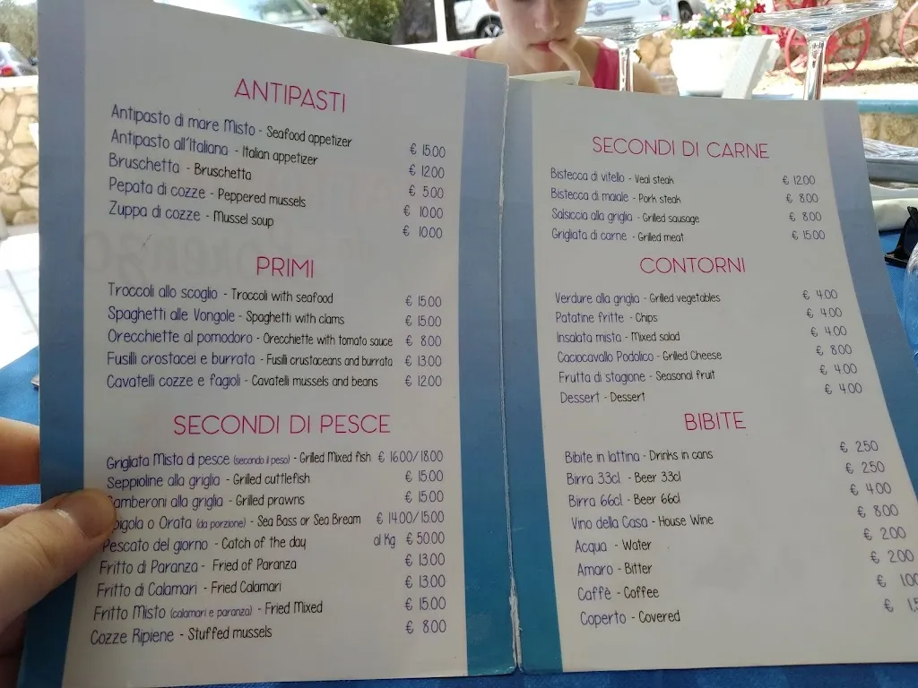 Menu_Lido Lorenzo da Vincenzo_Mattinata_image_3