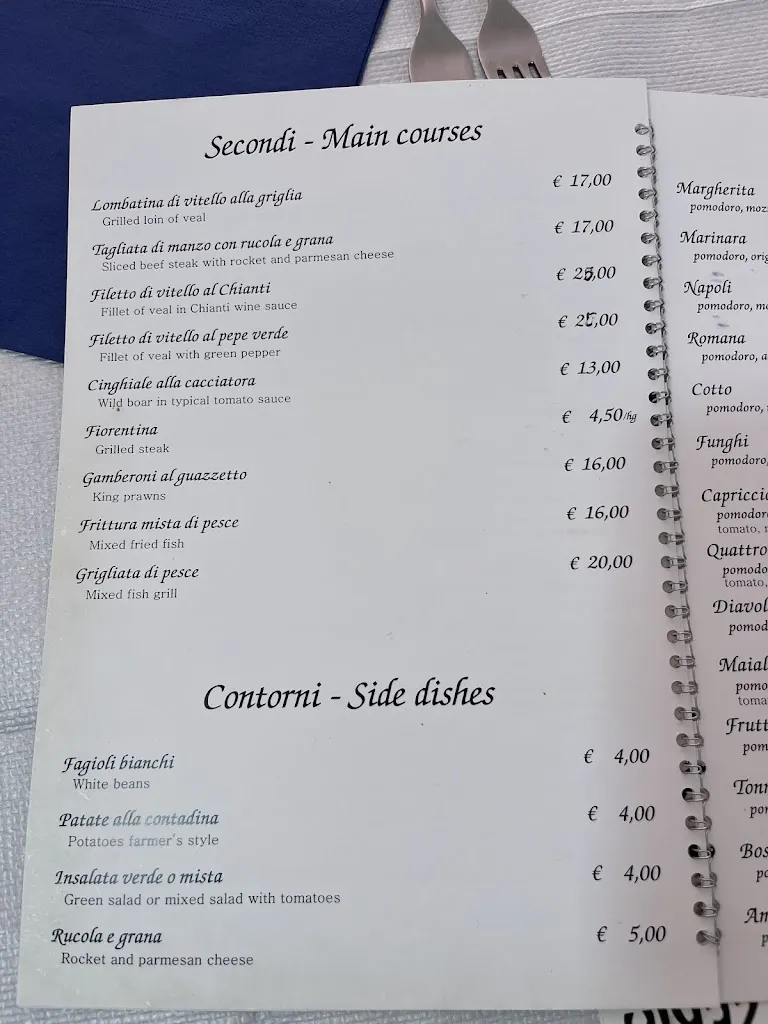 Menu_Ristorante Pizzeria La Barca_Castelnuovo Berardenga_image_2