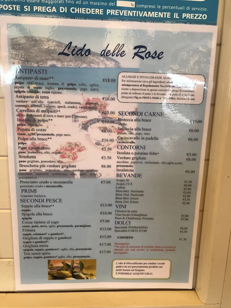 Menu_Lido Delle Rose_Mattinata_image_3