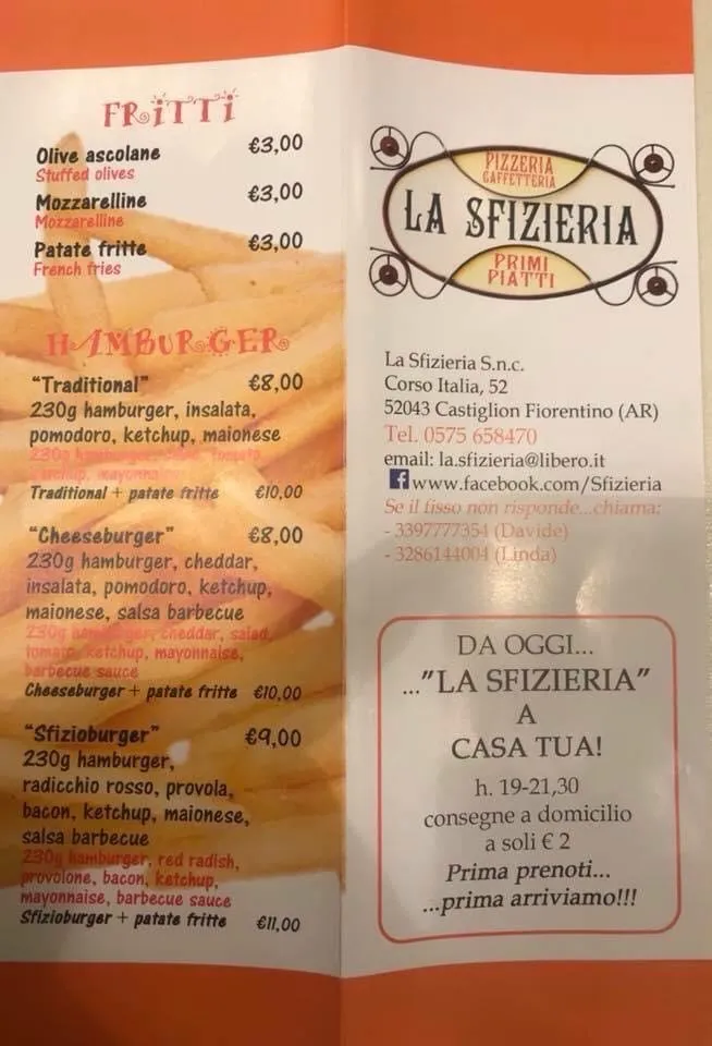 Menu_La Sfizieria_Castiglion Fiorentino_immagine_1
