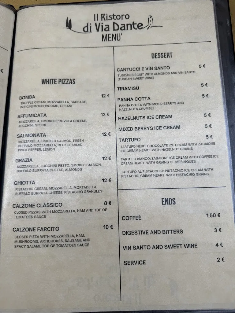 Menu_Il Ristoro Di Via Dante_Castiglion Fiorentino_immagine_4