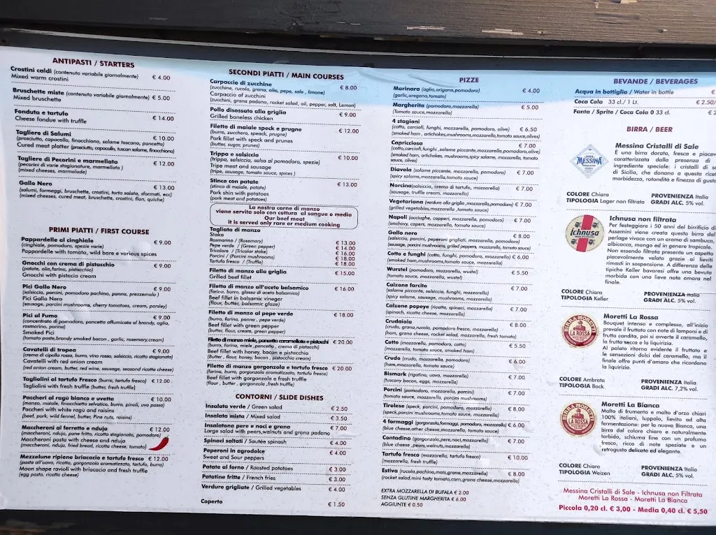 Menu_Ristorante Pizzeria Il Gallo Nero_Castiglion Fiorentino_image_1